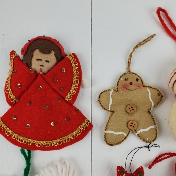 Bundle of 12 handmade small ornaments - Picture 2 of 7